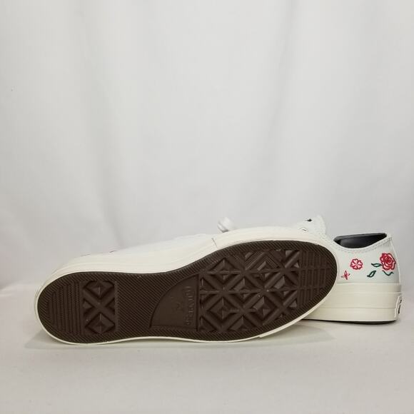 Converse Women's CTAS Lift Platform Oxfords Summer Embroidery Size 8 A10822C NWT - Picture 5 of 6